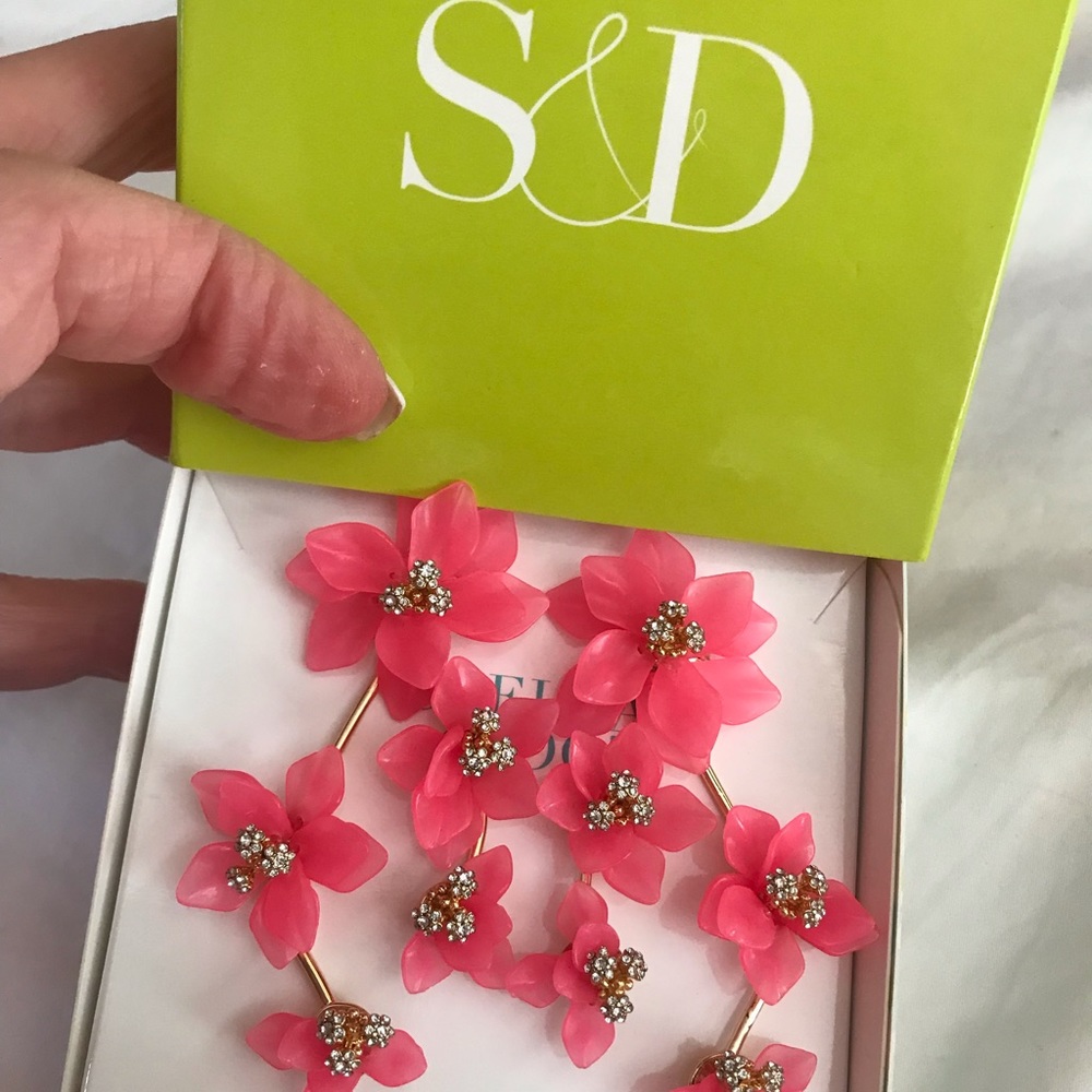 Rare limited edition Bougainvillea Earrings